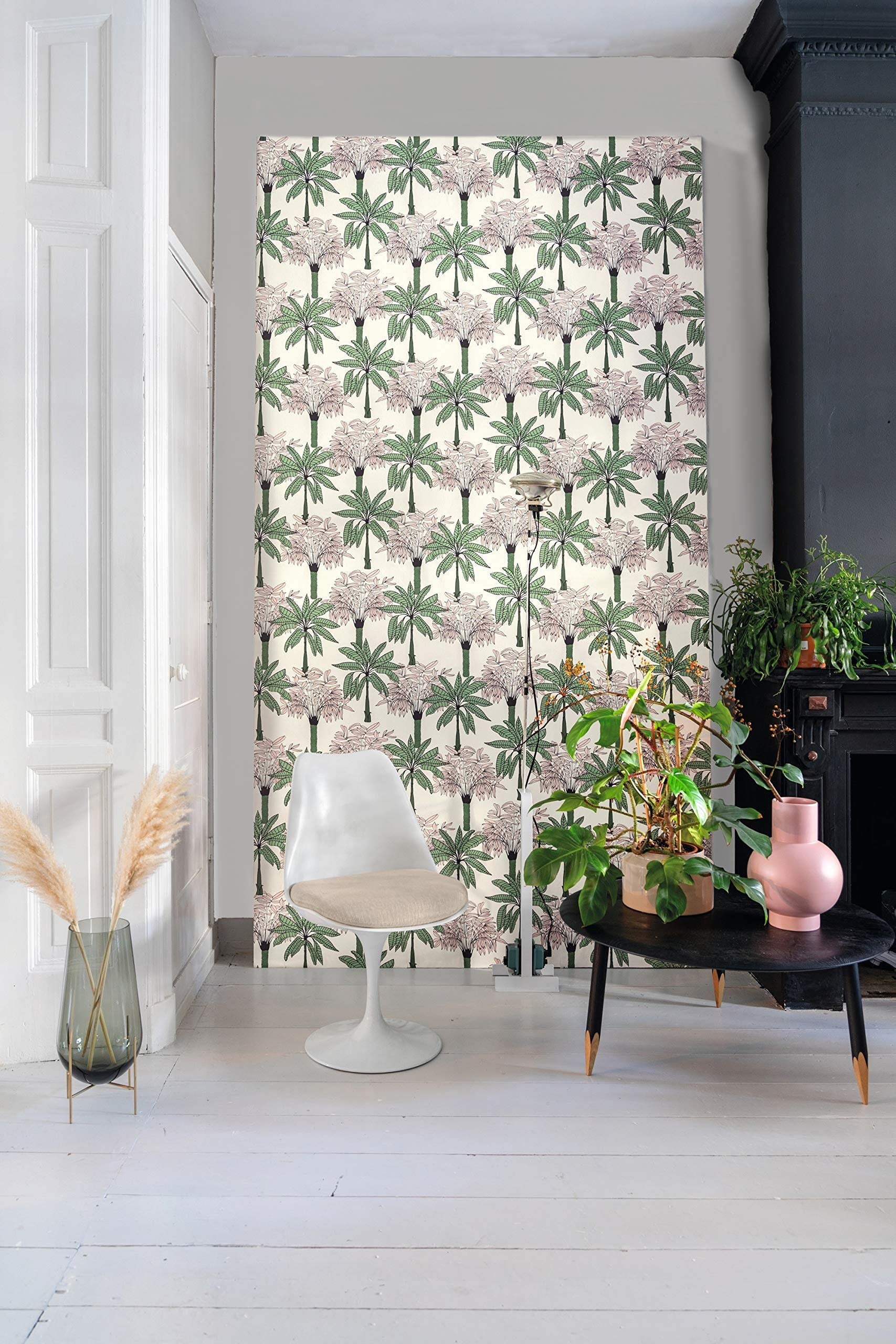 Rasch Tapeten Non Woven Wallpaper (Exotic) Rosa 10,05 m x 0,53 m Club Botanique + Claas II 537819